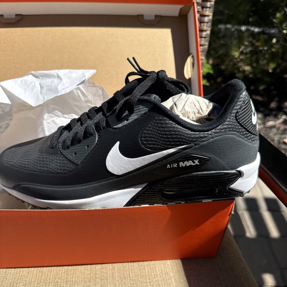 Size 15 - Nike Air Max 90 Golf Black